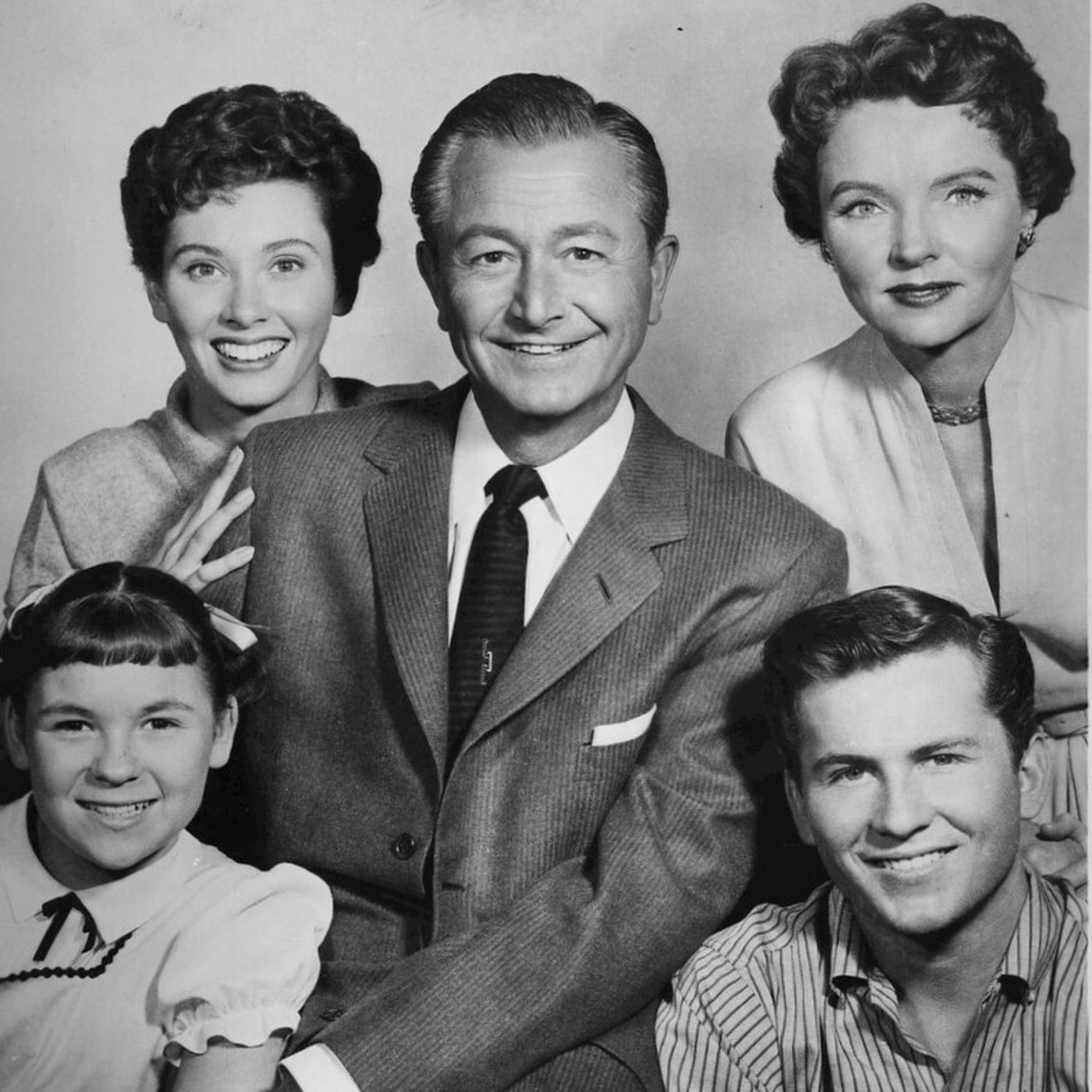 Cast photo from Father Knows Best