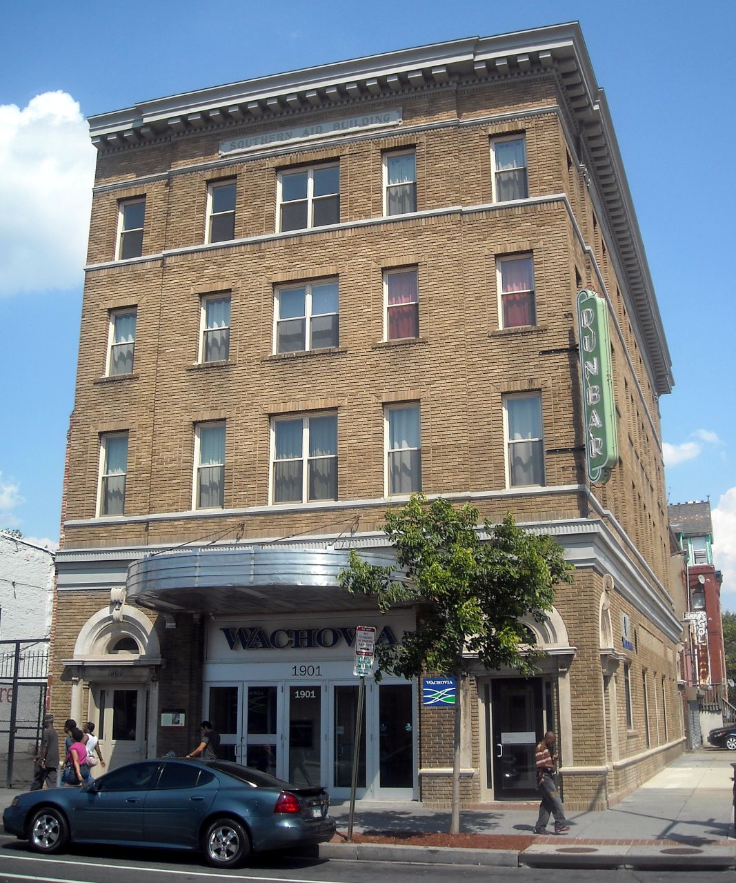 Southern Aid Society building (Southern Aid Society-Dunbar Theater Building), (1921) 1901–1903 Seventh St. NW, Washington, D.C., NRHP-listed
