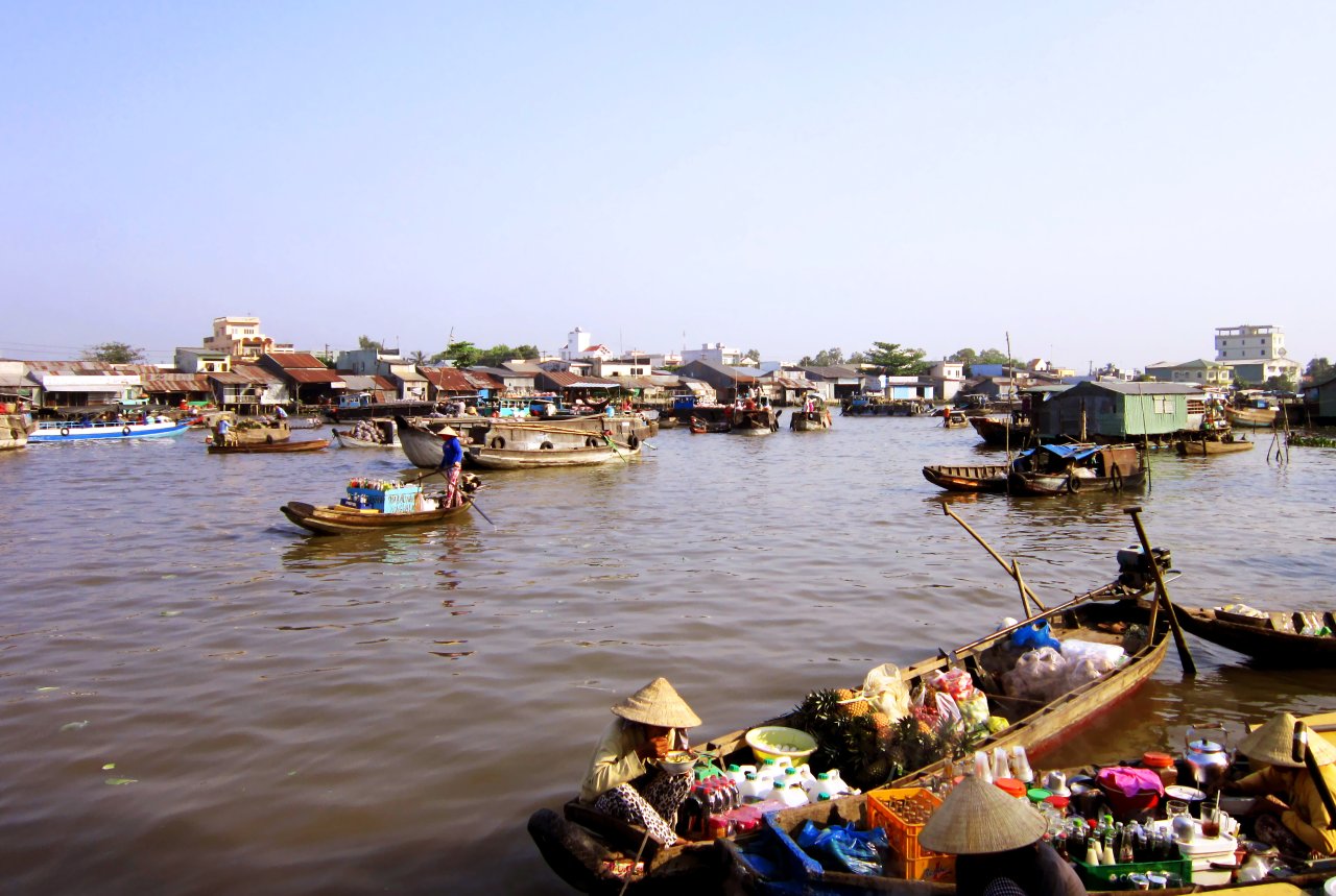 Cai Rang Floating Market, Vietnam