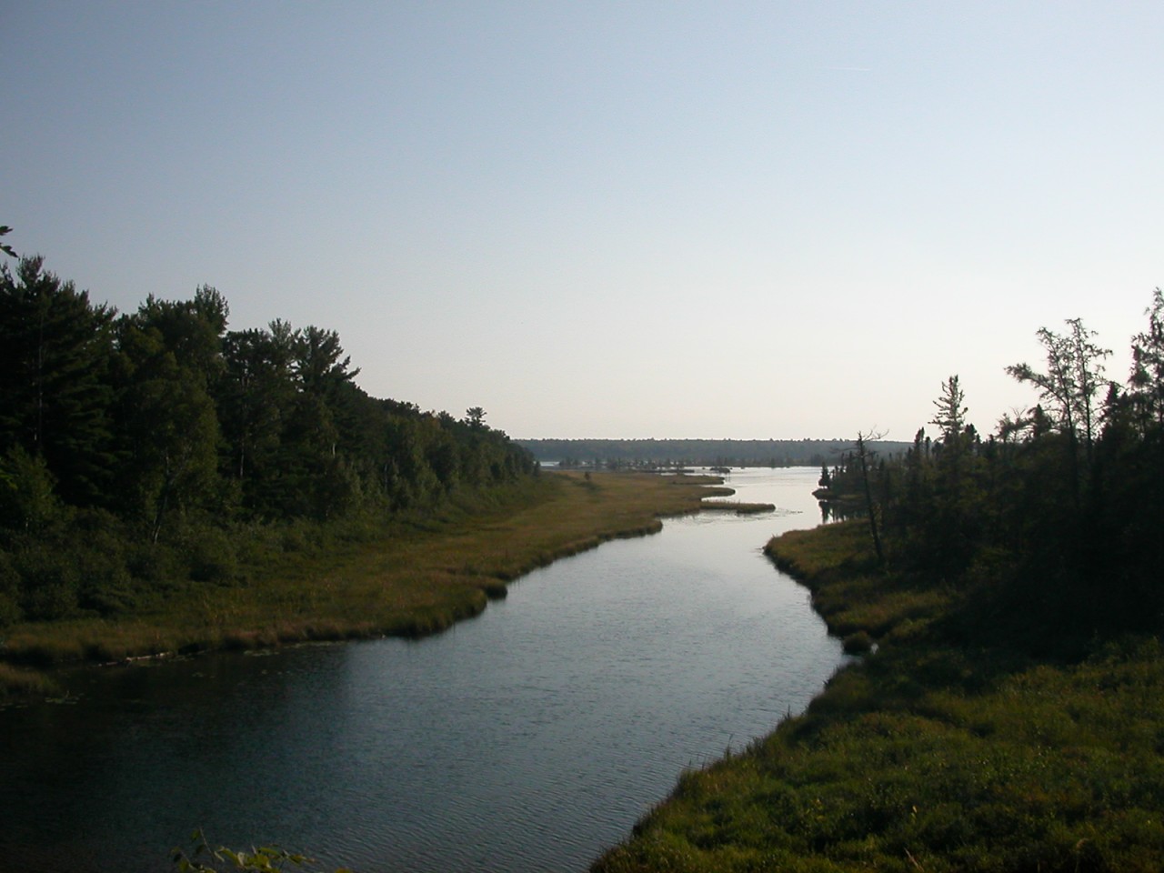 Lagoon in the interior of Madeline Island
