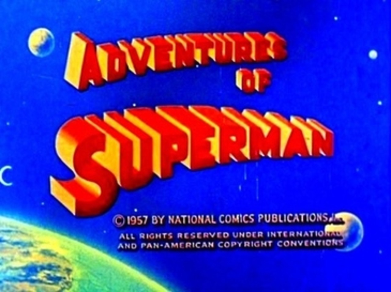 The Adventures of Superman (TV series title screen)
