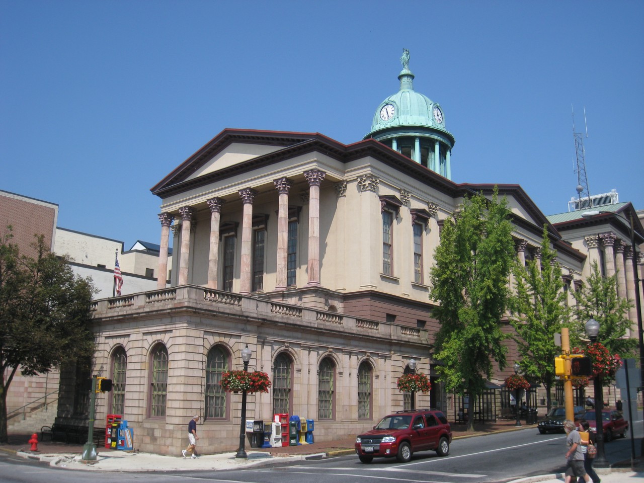 Lancaster County Courthouse in Lancaster