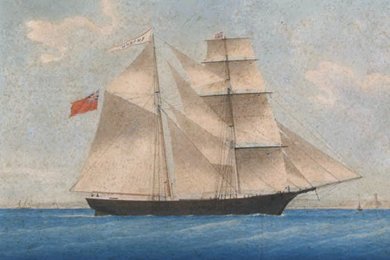 Mary Celeste as Amazon in 1861
