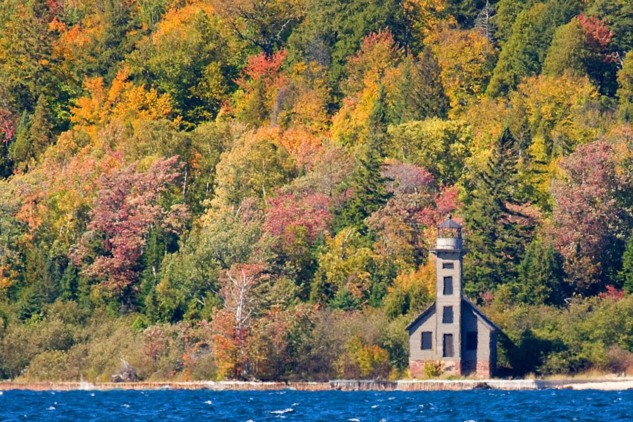 The Grand Island East Channel Light
