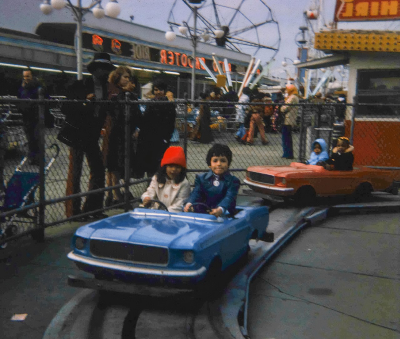 Rockaways Playland, Car Ride, 1977
