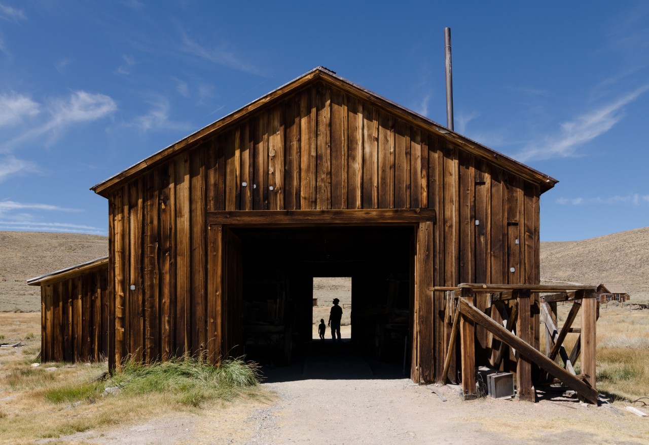 County Barn, Bodie, California
