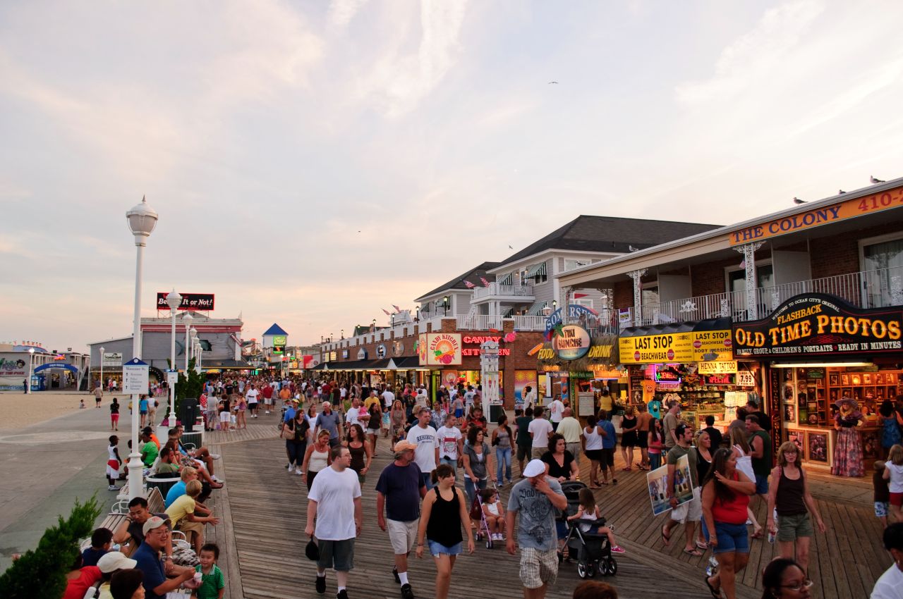 Ocean City Boardwalk, Maryland