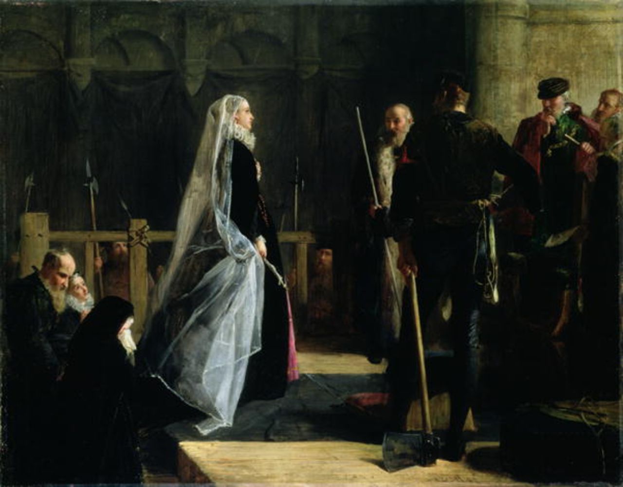 Execution of Mary, Queen of Scots by Robert Herdman
