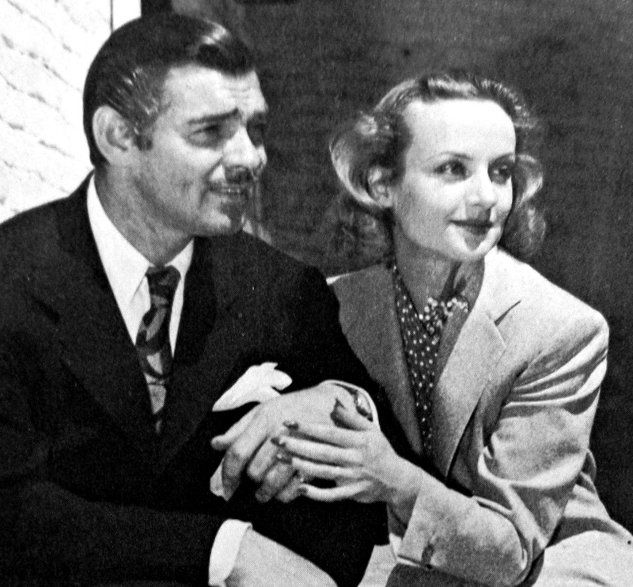 Clark Gable and Carole Lombard