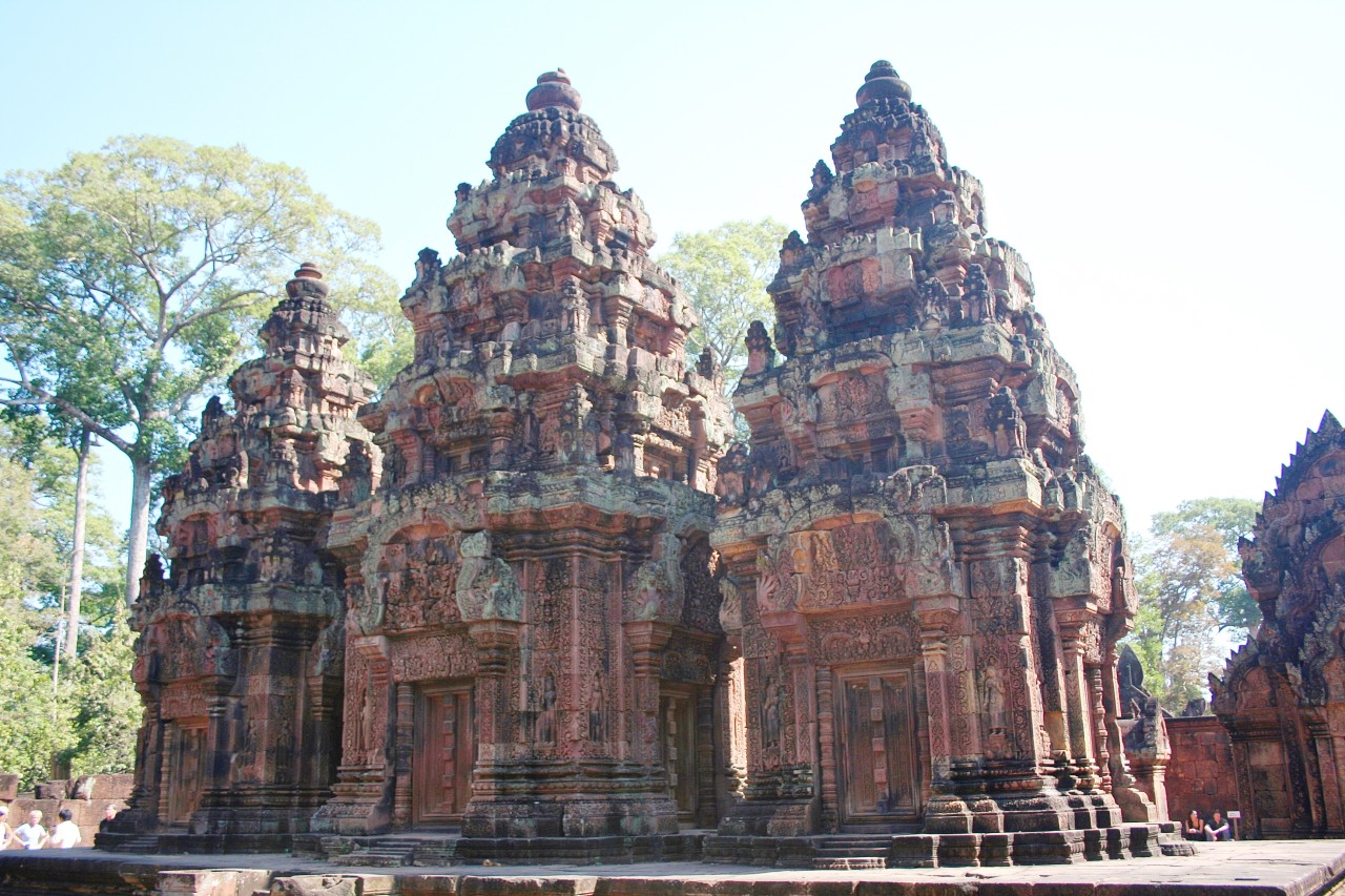 Temple of Banteay Srei, built 967 AD
