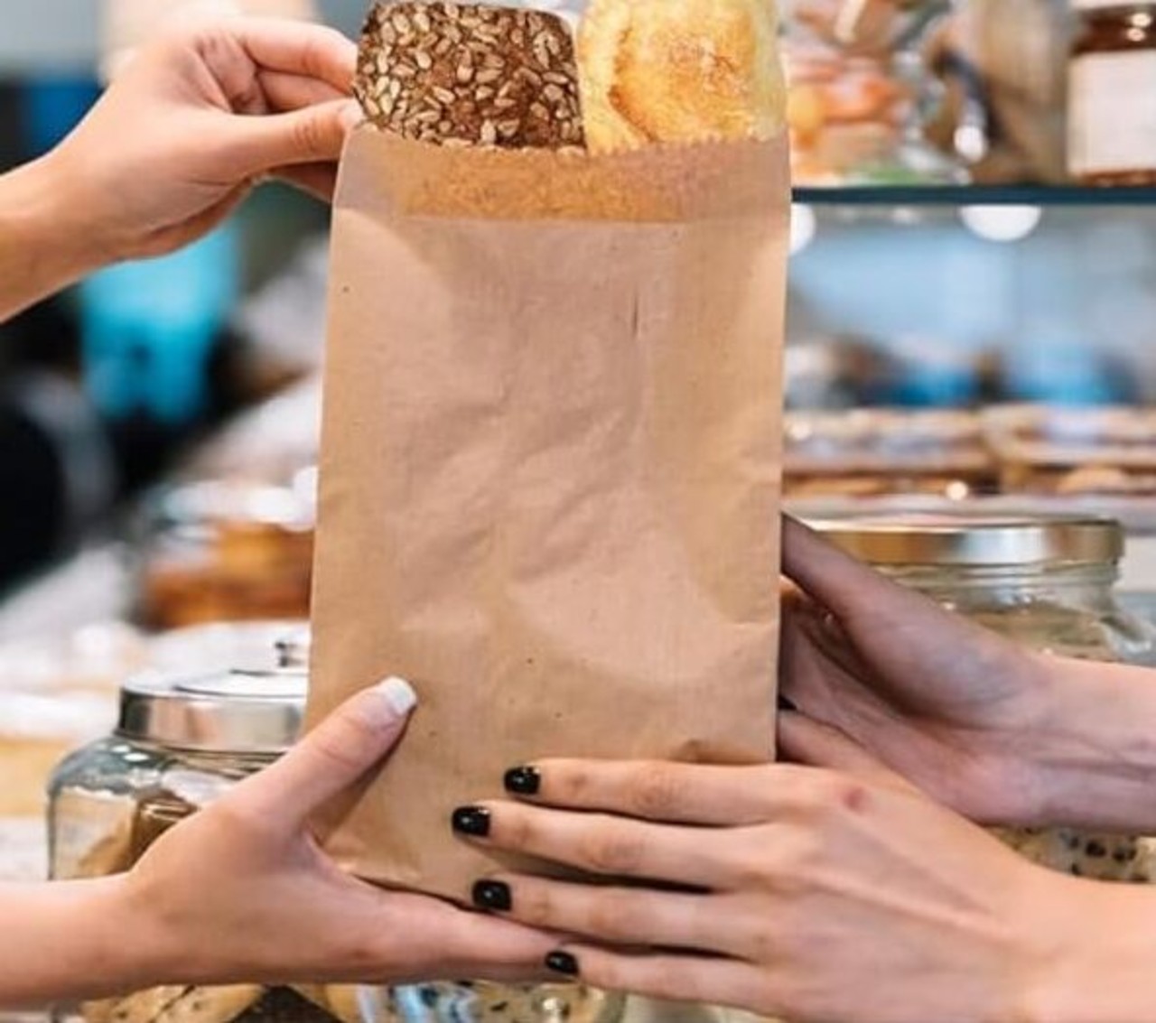 Single-use sandwich bags