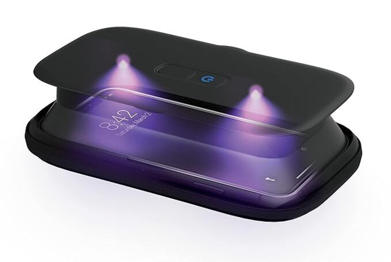 Portable UV sanitizers