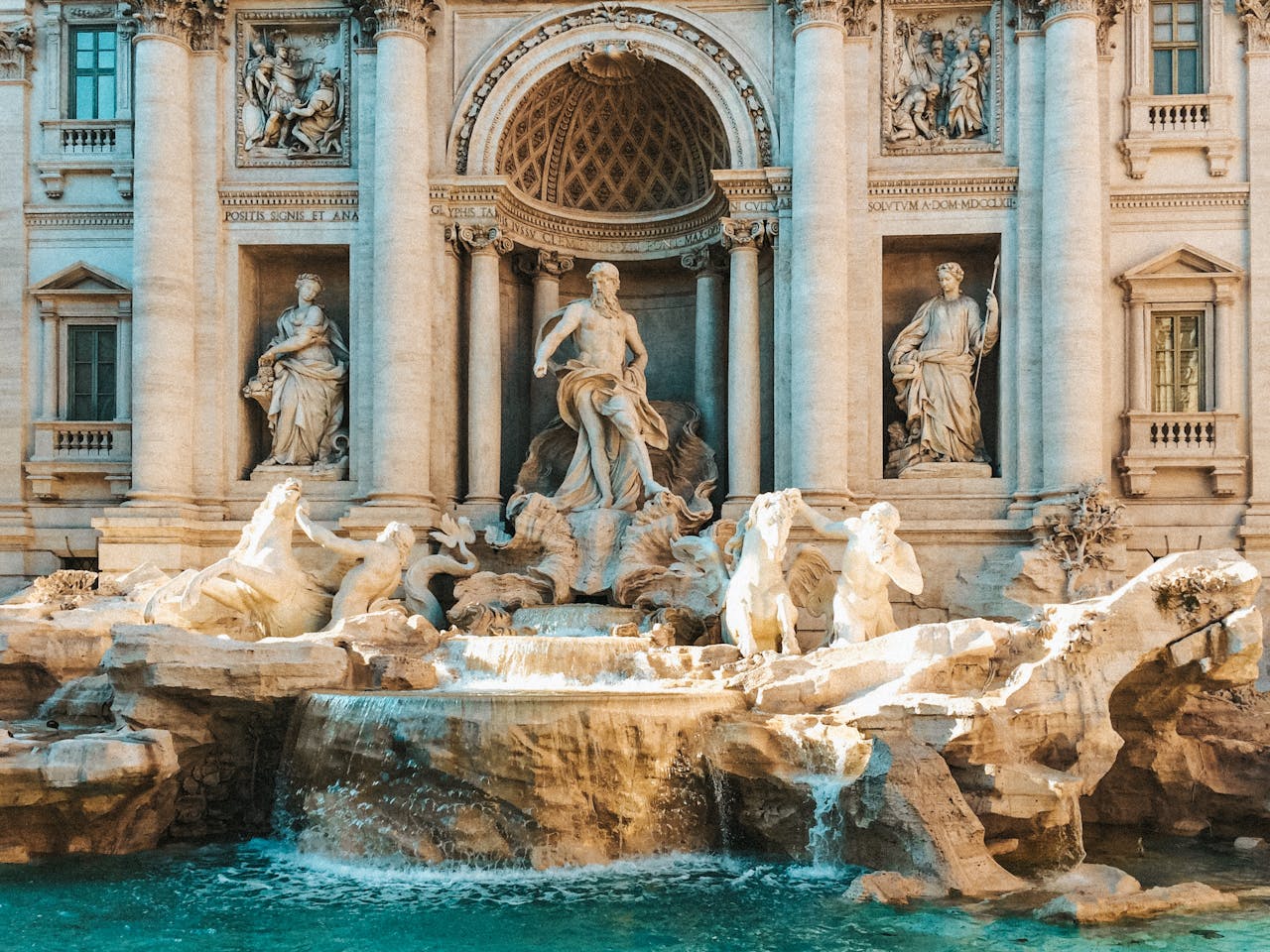 The Trevi Fountain