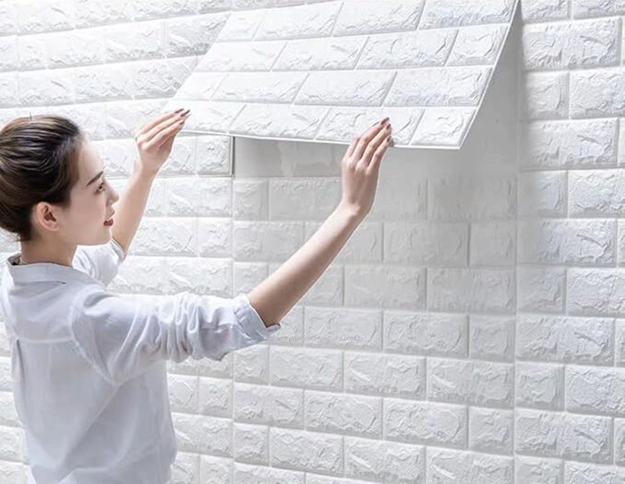 Peel-and-Stick Backsplashes