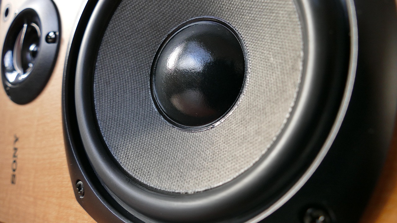 Loud music being played