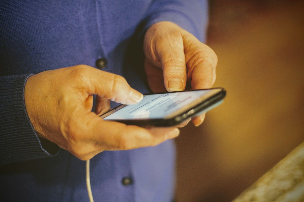 Texting message
