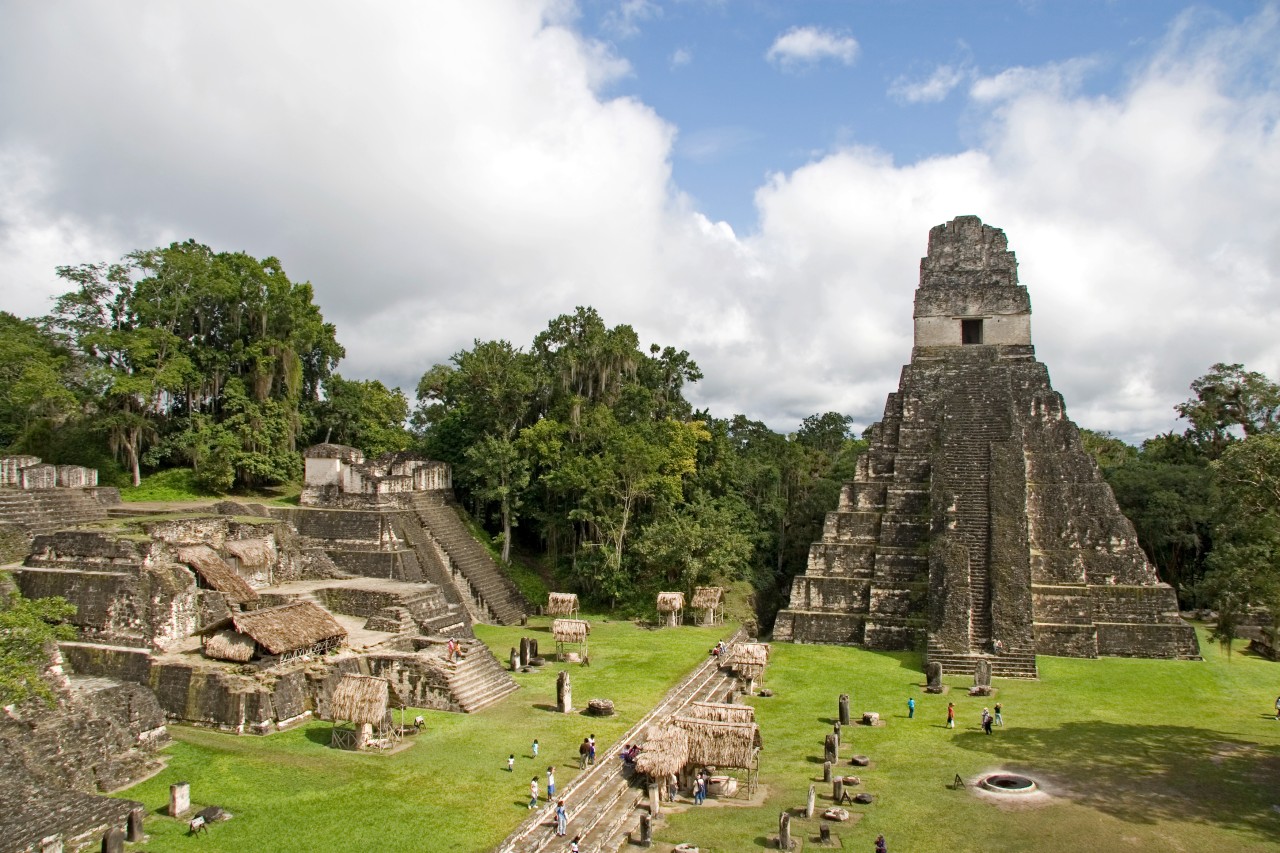 Temple of the Great Jaguar, at Tikal