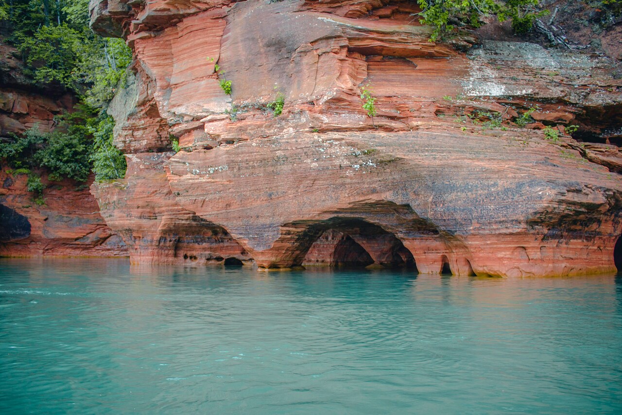 Apostle Islands Sea Caves, Wisconsin
