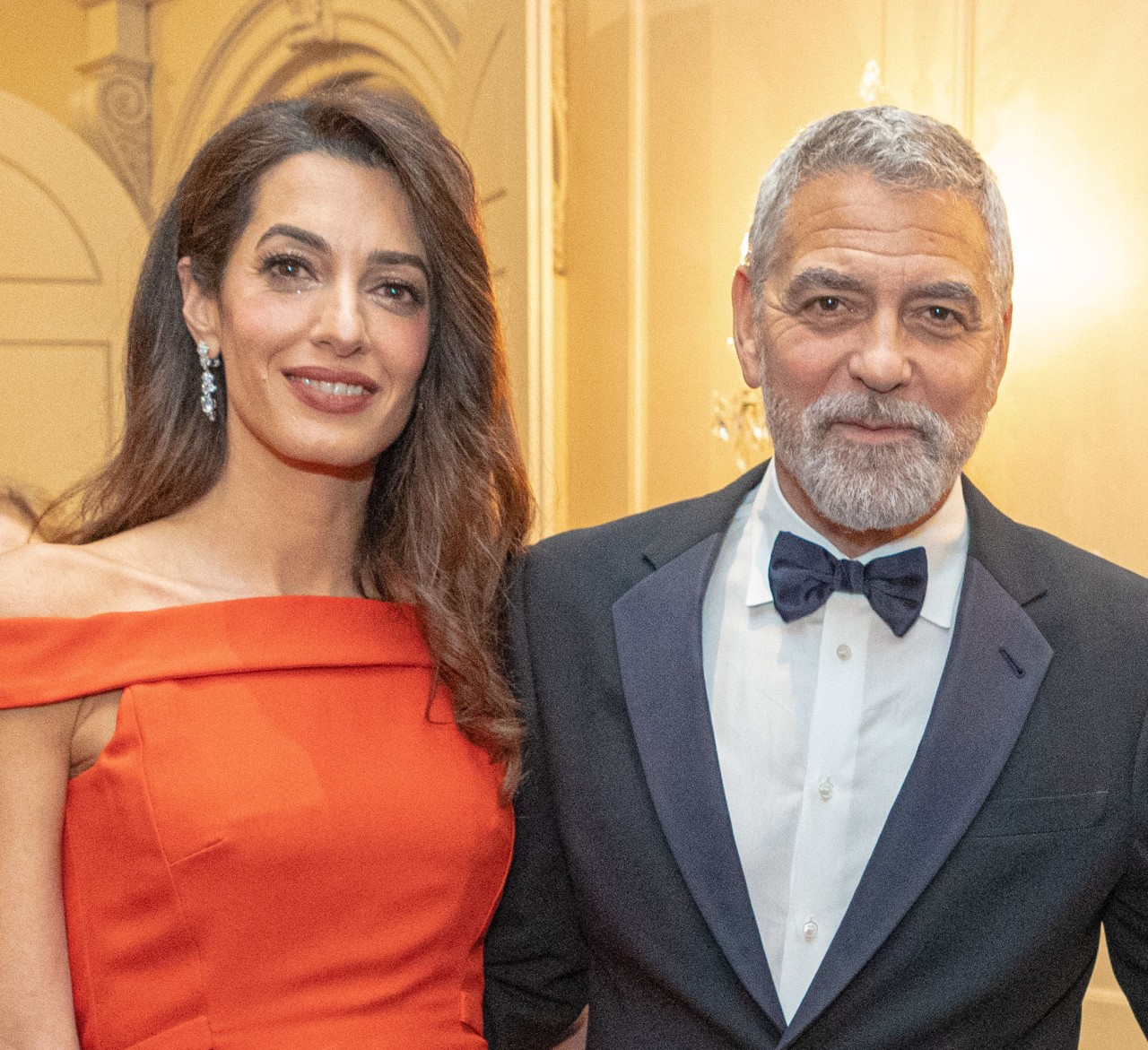 George Clooney and Amal Clooney