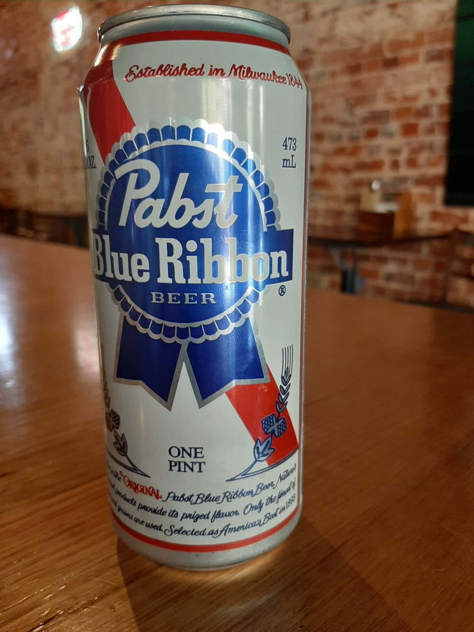 Pabst Blue Ribbon (Original Formula)
