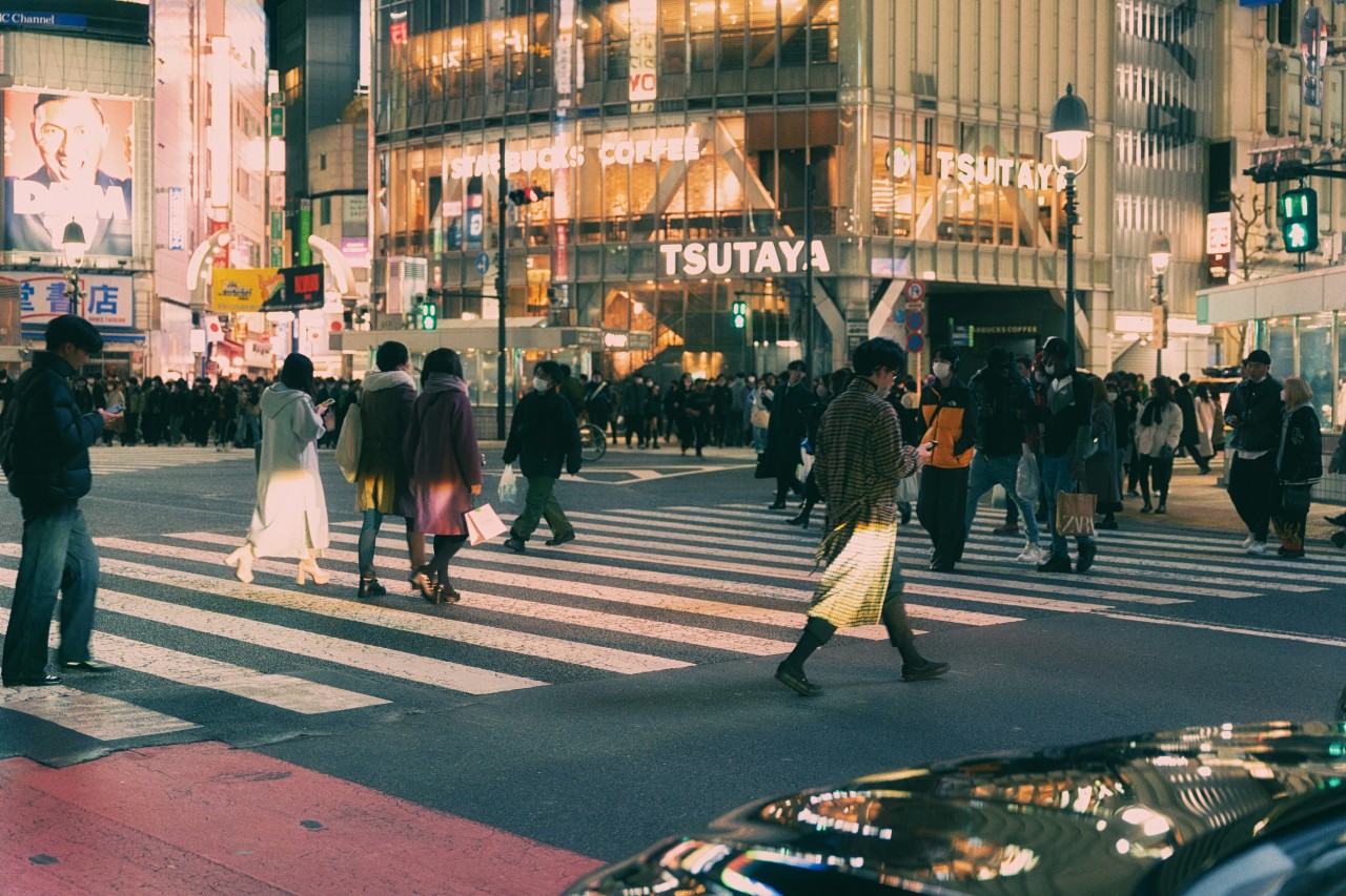 The Shibuya Crossing