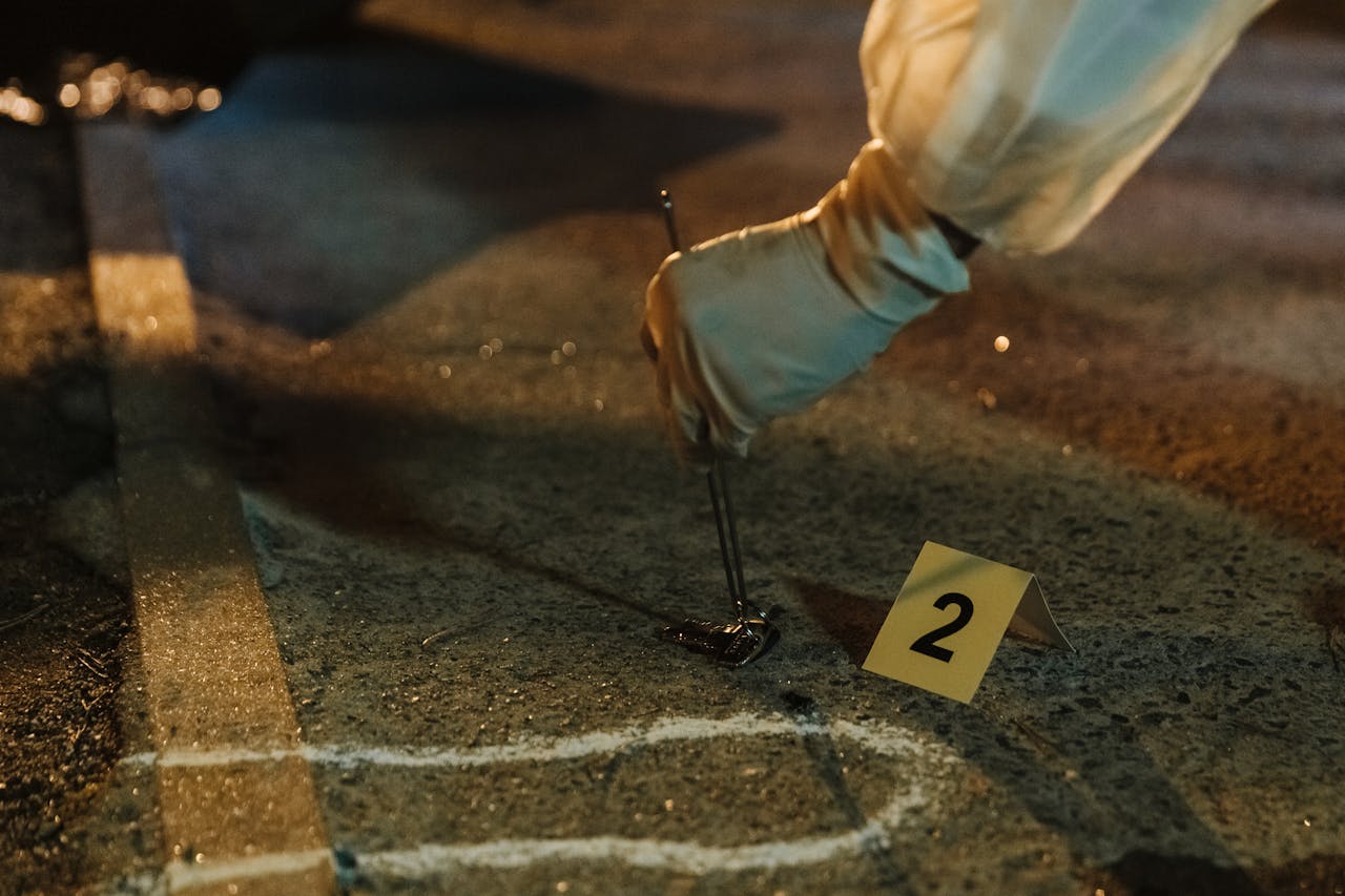 Staged Crime Scene, Not an Attack