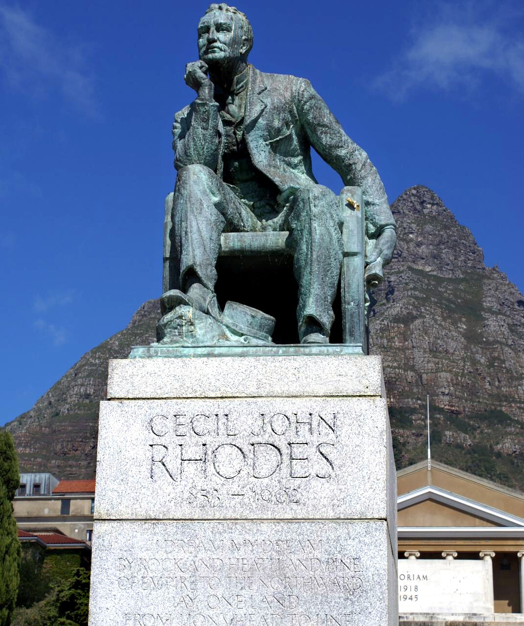 Cecil Rhodes Statue, Oxford University
