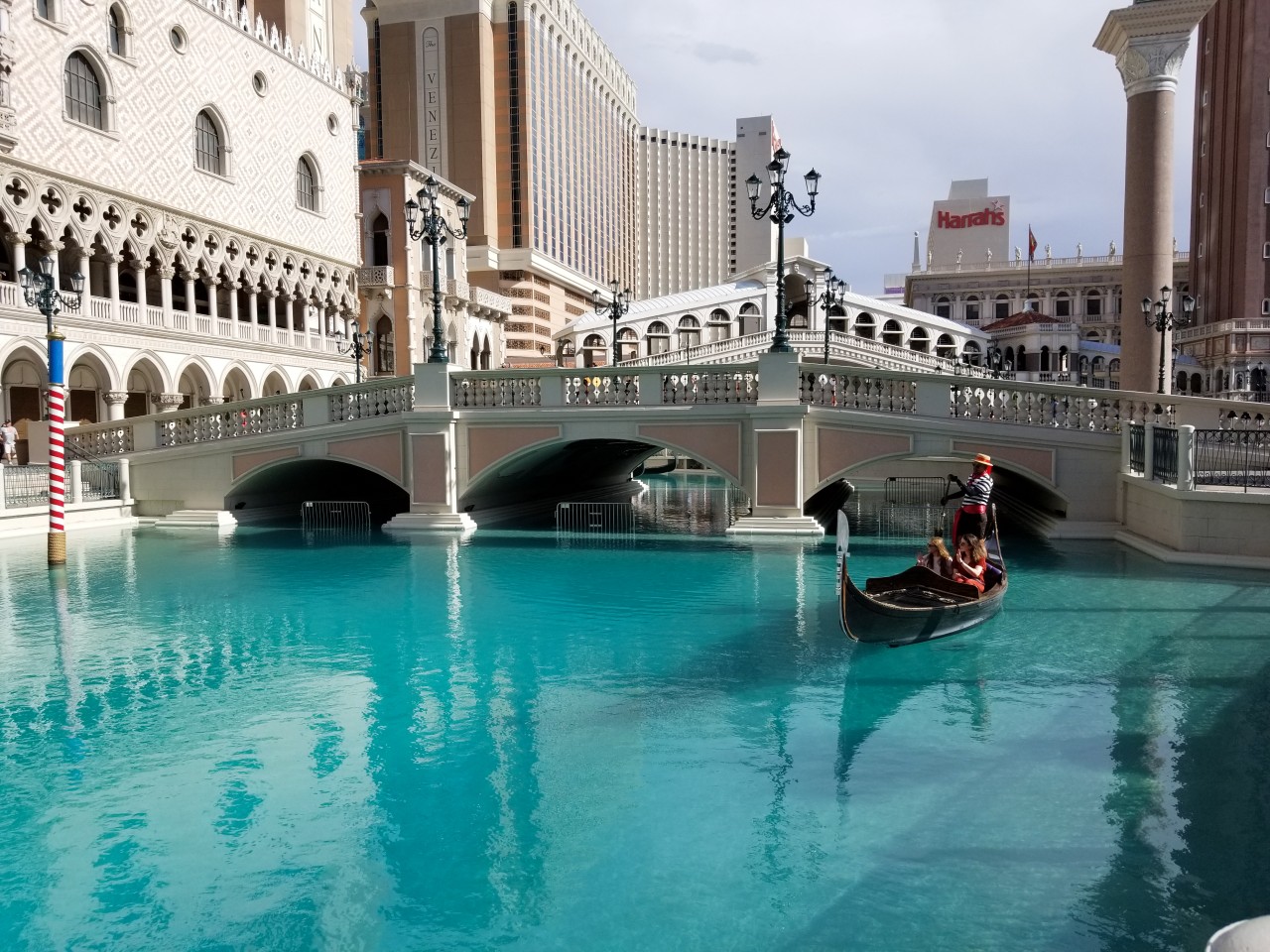 The Venetian Canals in Las Vegas