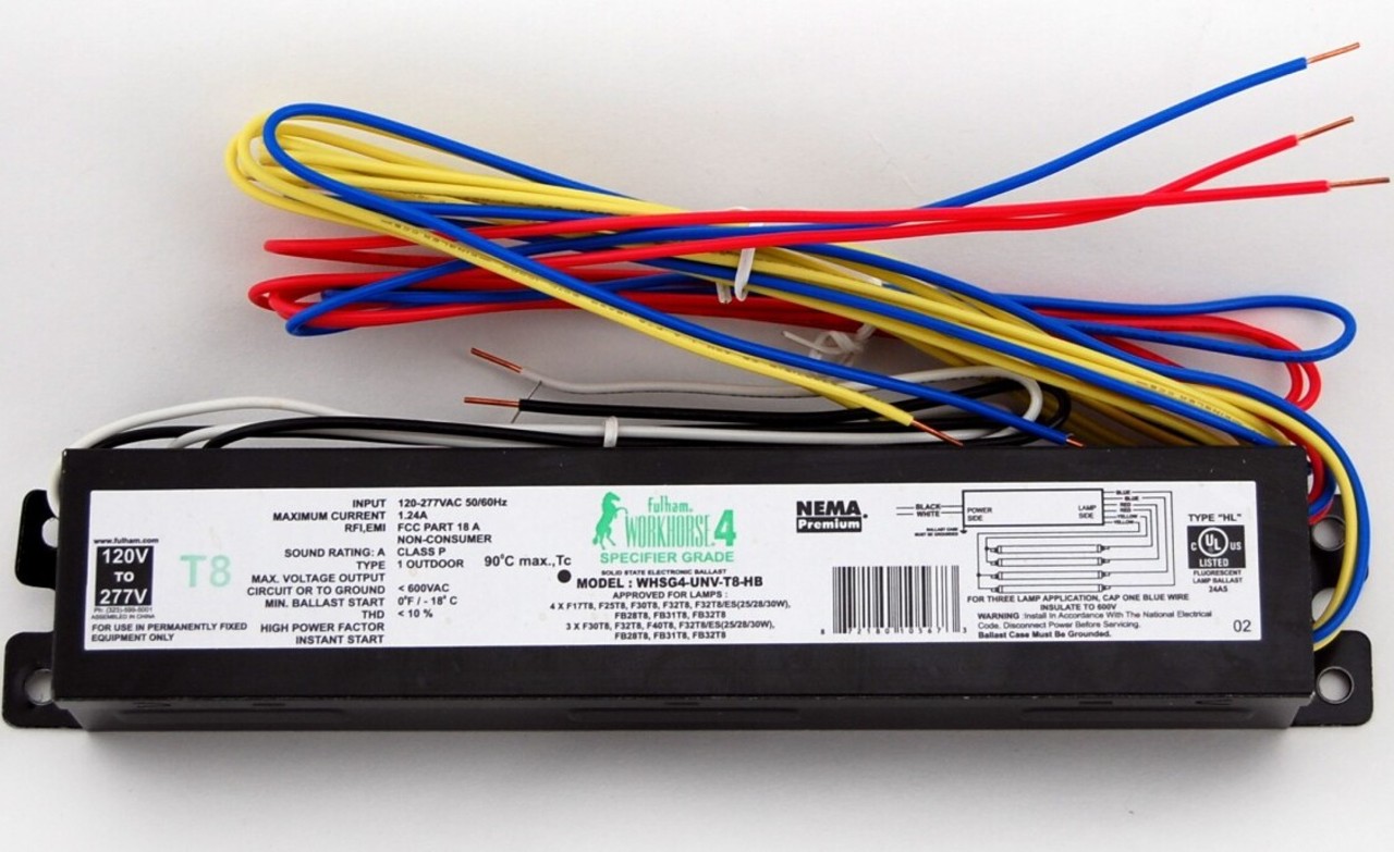 Old fluorescent light ballasts