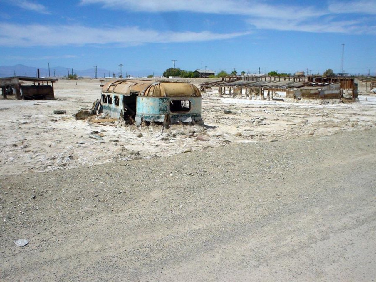 Salton Sea Ruins, California
