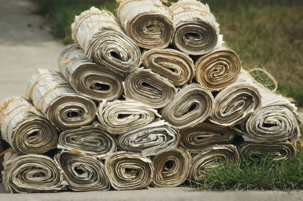 7 Everyday Household Items That Can Spontaneously Combust - Old Newspapers