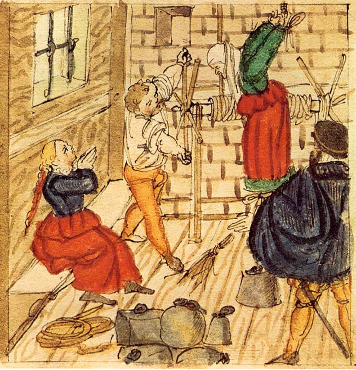 The torture used against accused witches