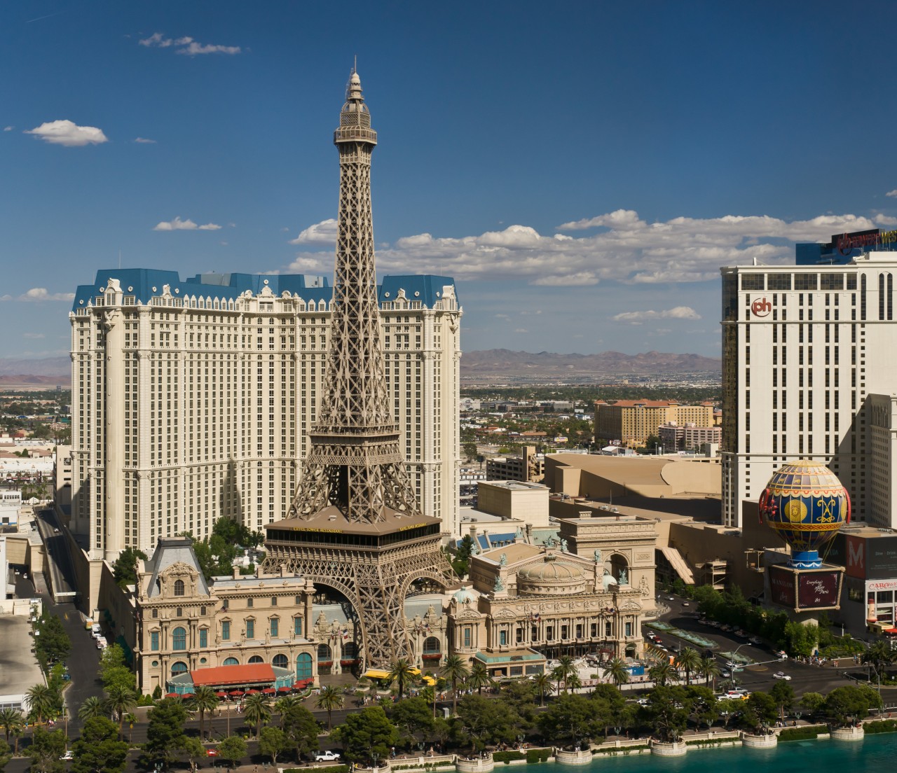 The Eiffel Tower in Las Vegas