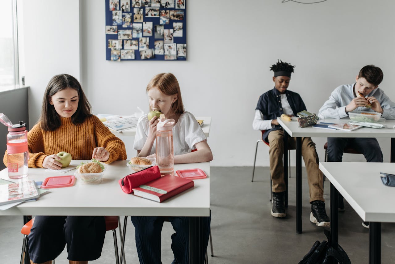 No Talking During Lunch