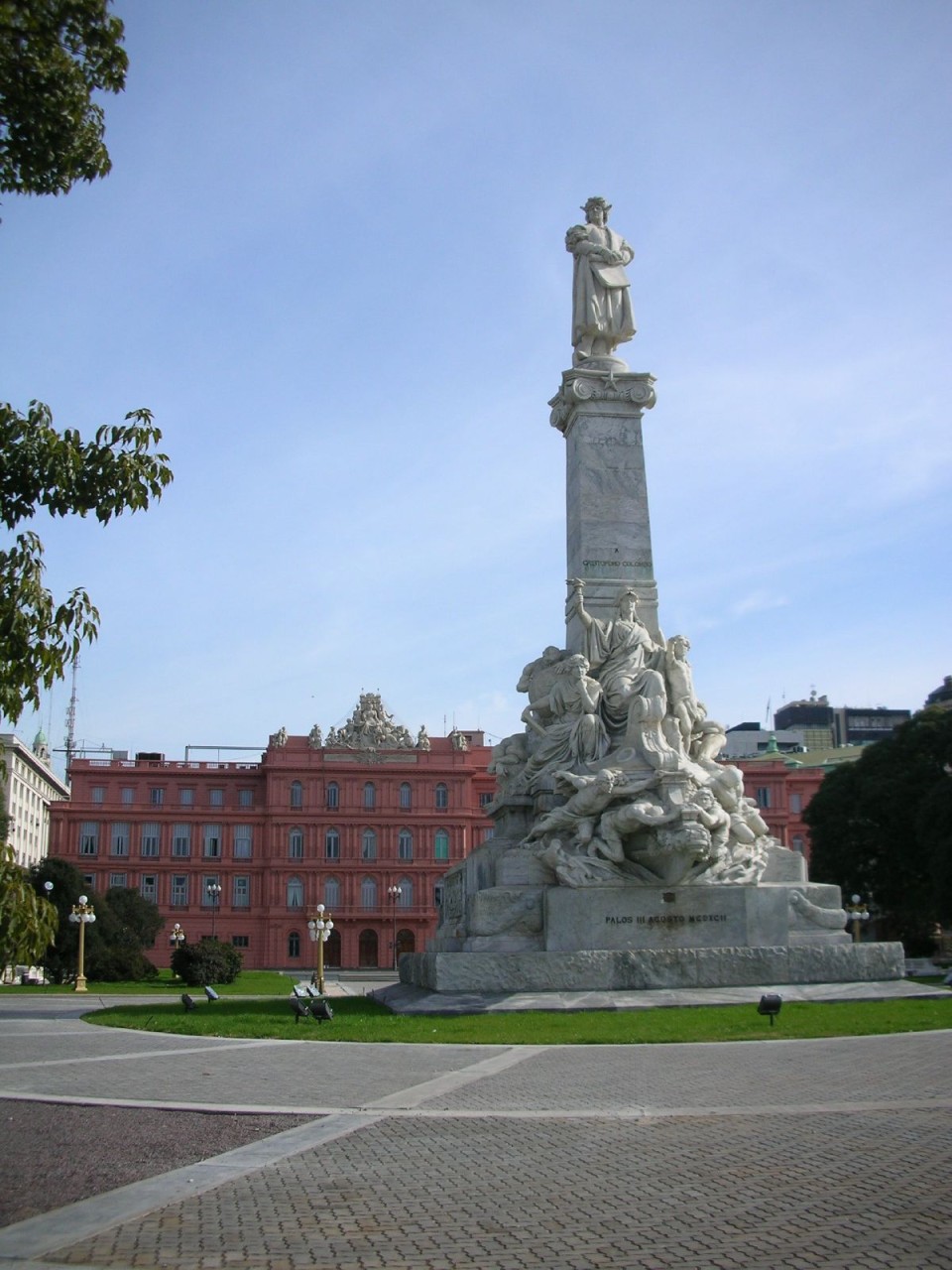 Columbus Statues, Americas