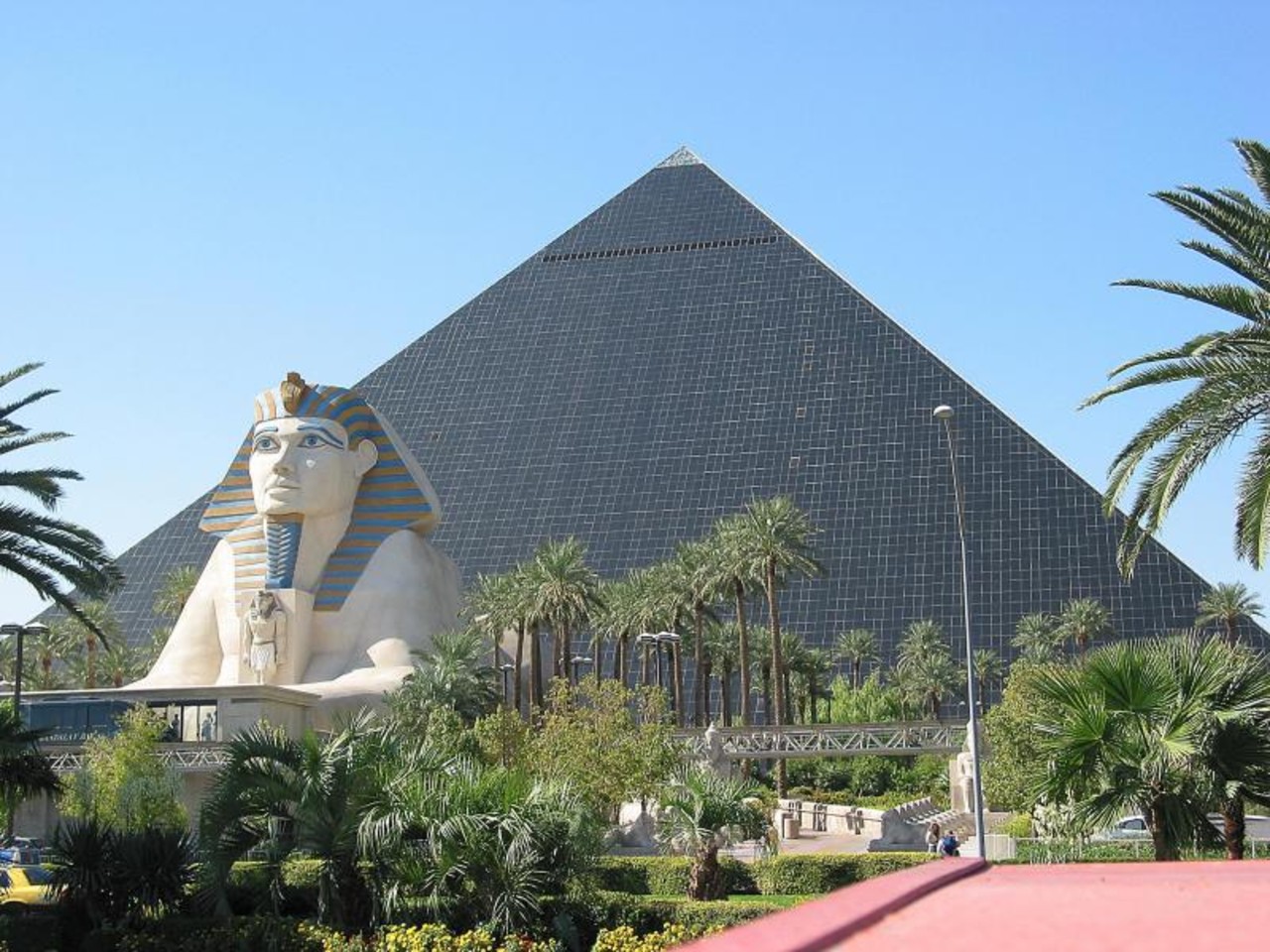 The Egyptian Pyramid in Las Vegas