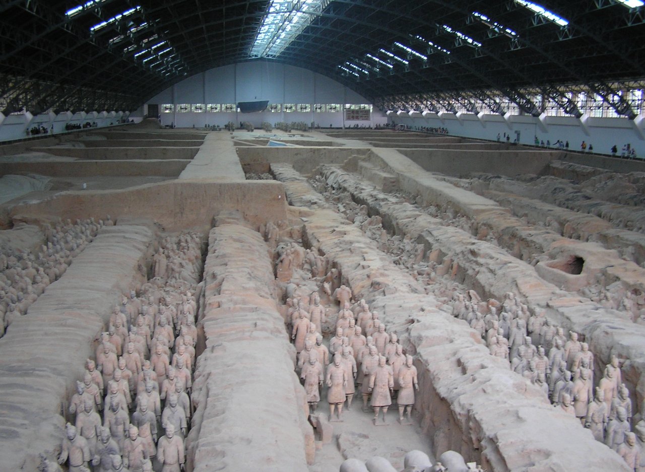 Mausoleum of the First Qin Emperor, China