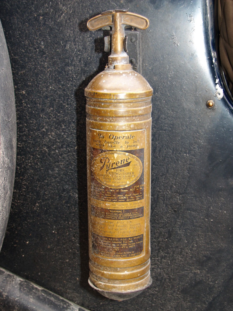 Carbon Tetrachloride Fire Extinguishers