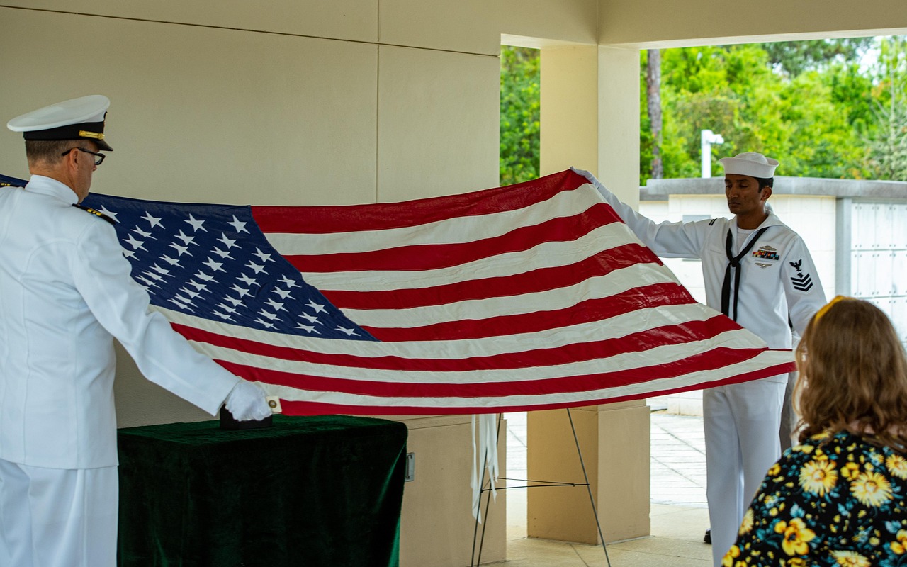 Any Casket Can Be Draped With the Flag