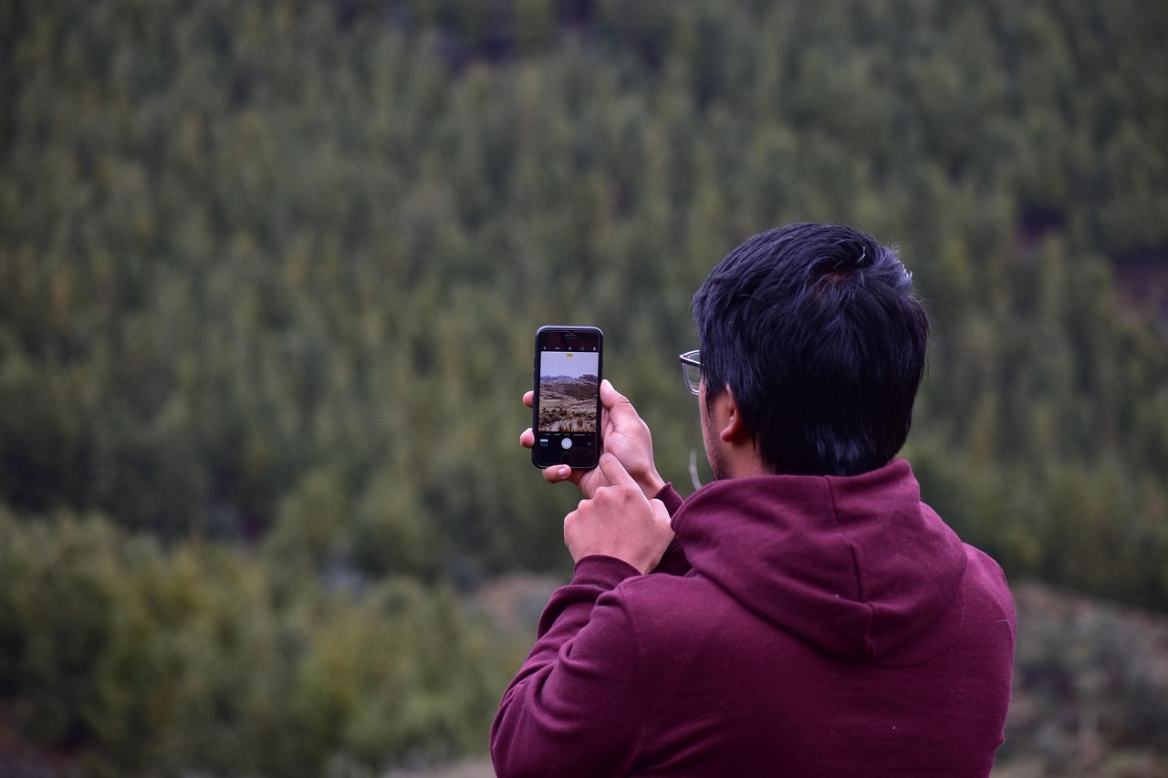 Young guy in the countryside