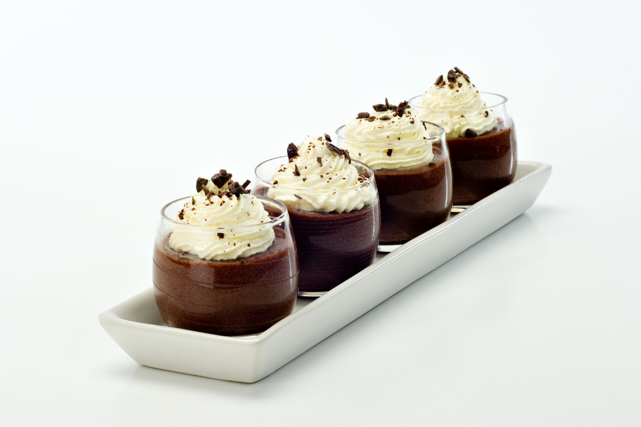  Hot Chocolate Mousse Cups