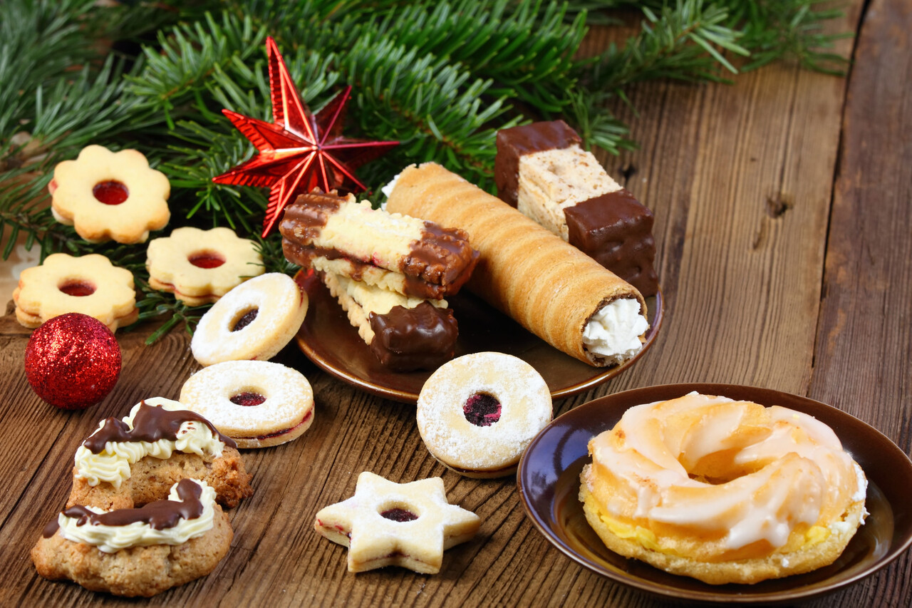 Bring your dessert table to life with these Christmas treats
