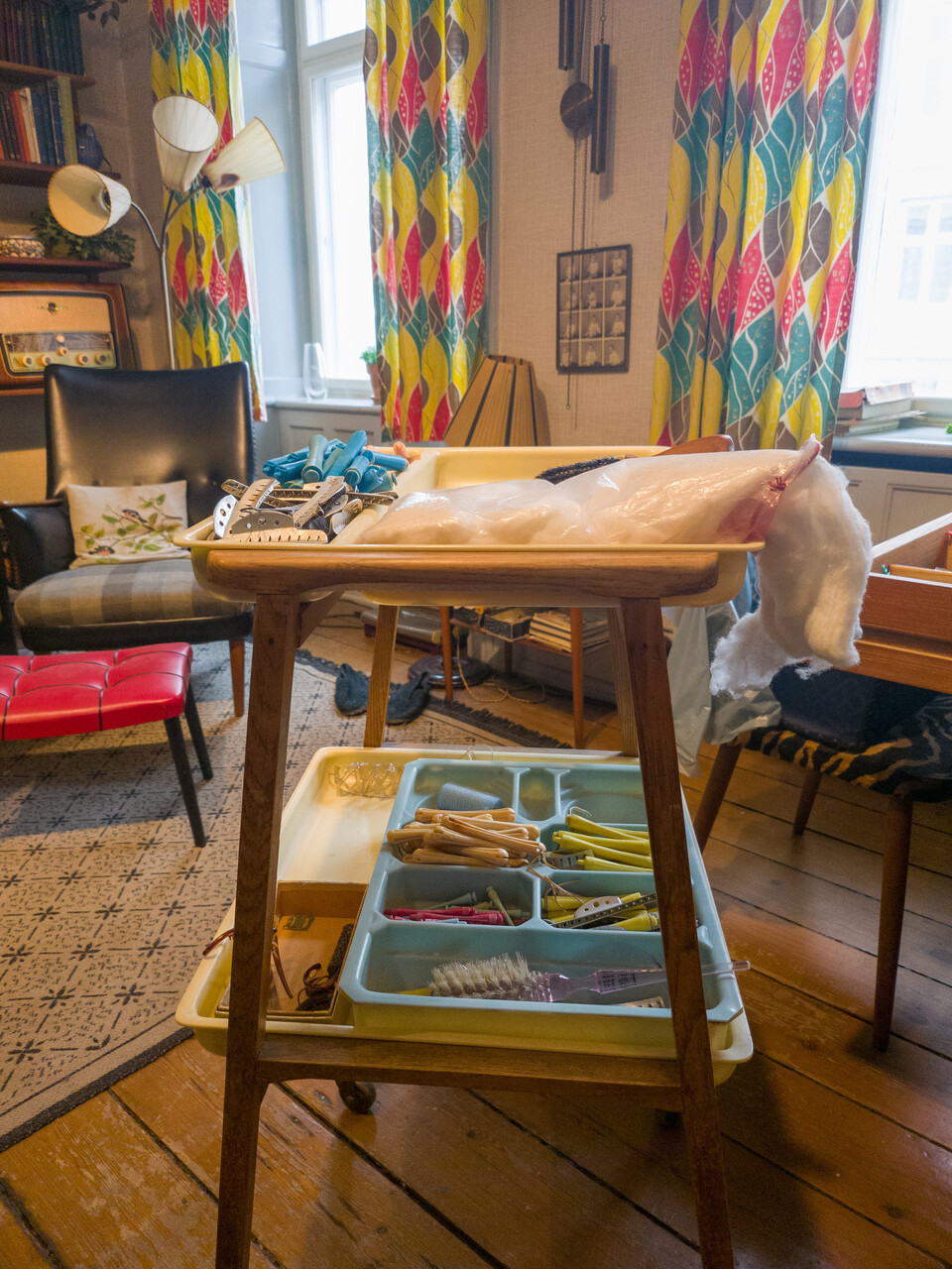 vintage hair perm equipment. 