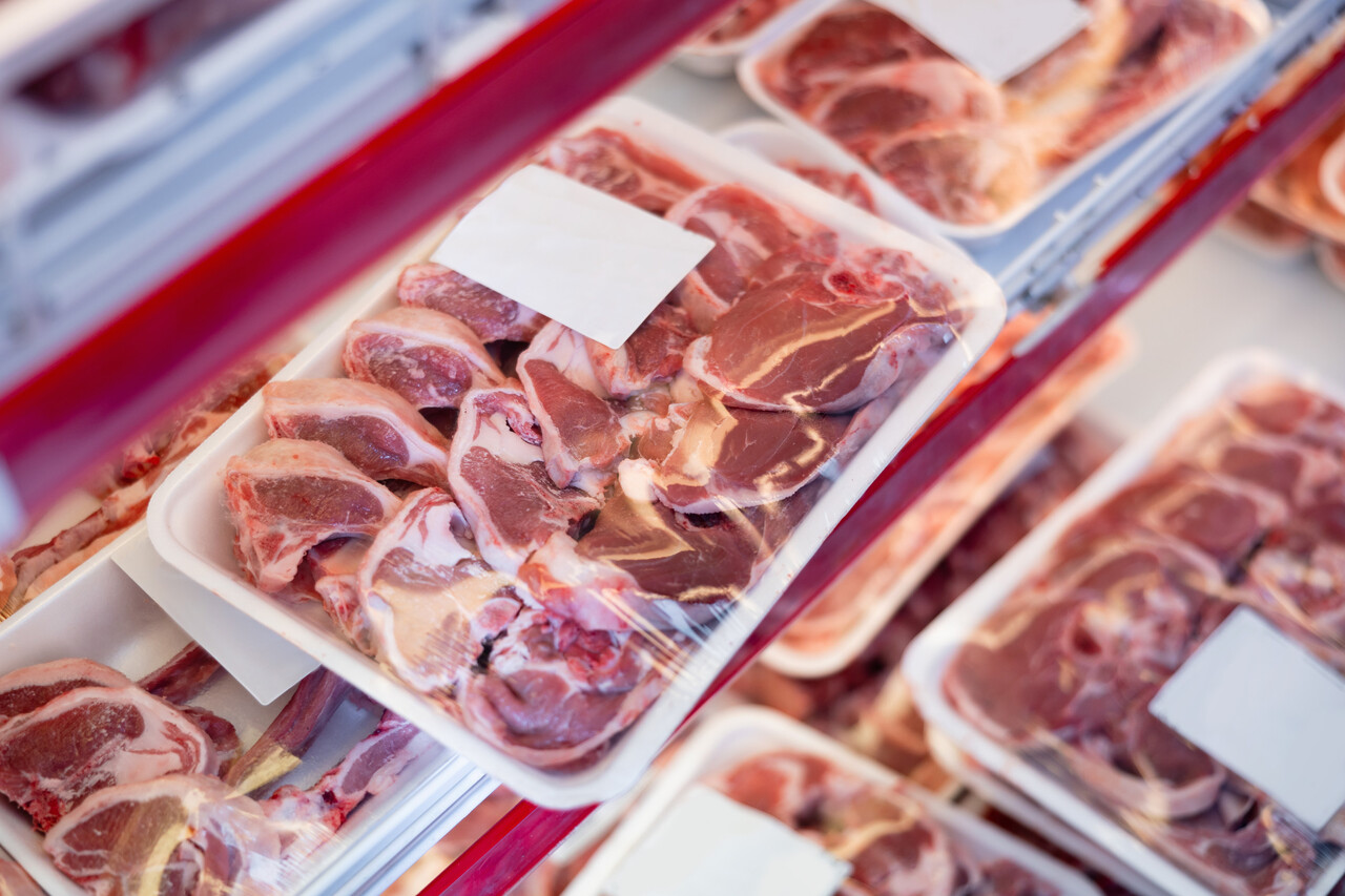 A hunter’s cooler with properly tagged game meat.