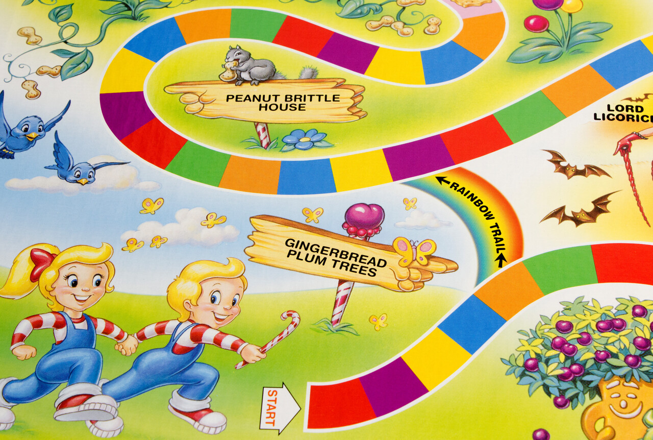 Candy Land game board