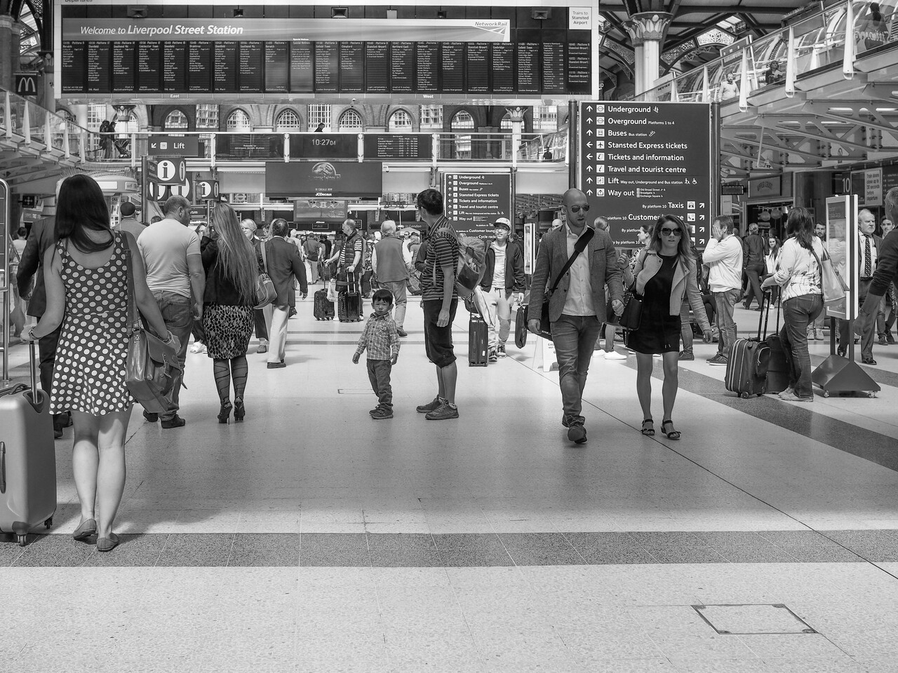 You dressed differently for airplanes