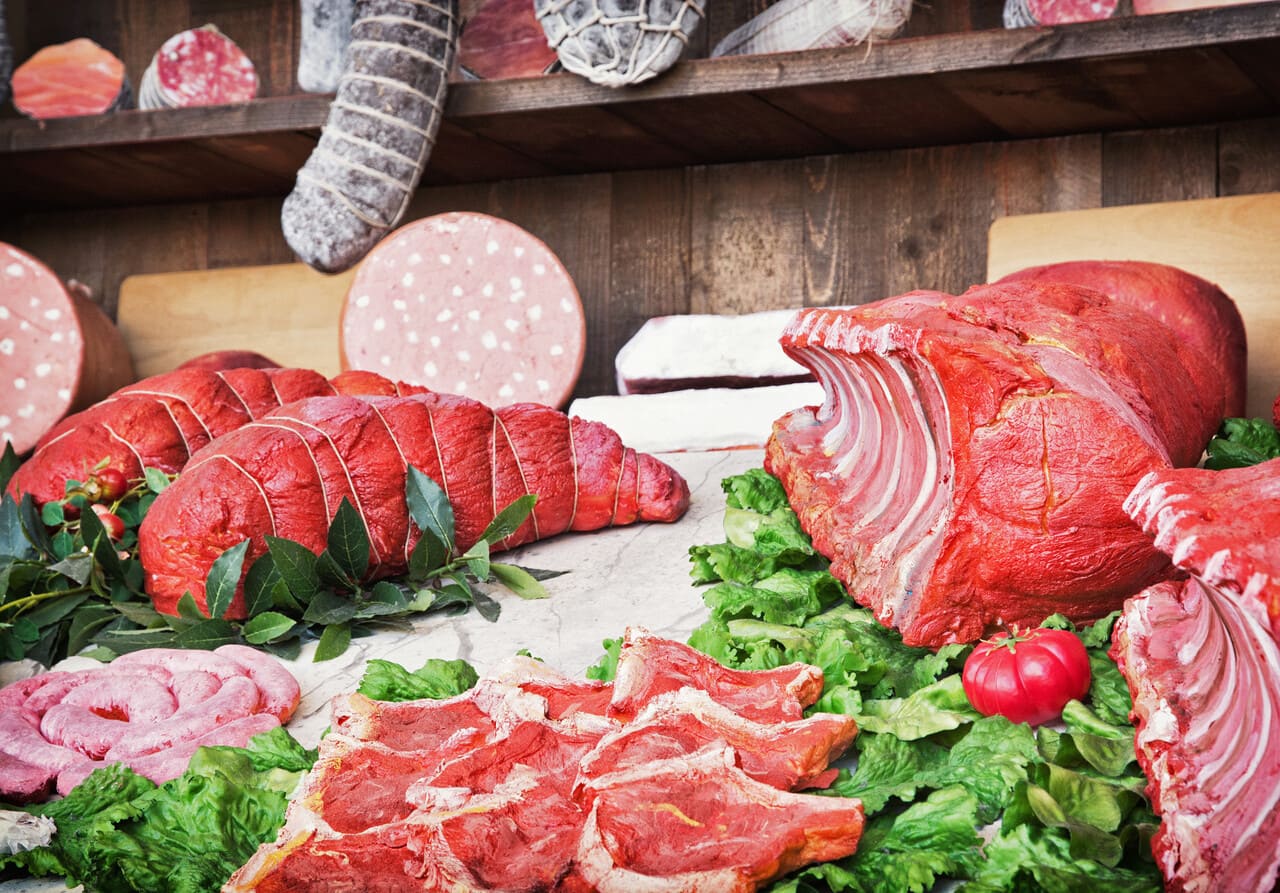 specific meats, produce