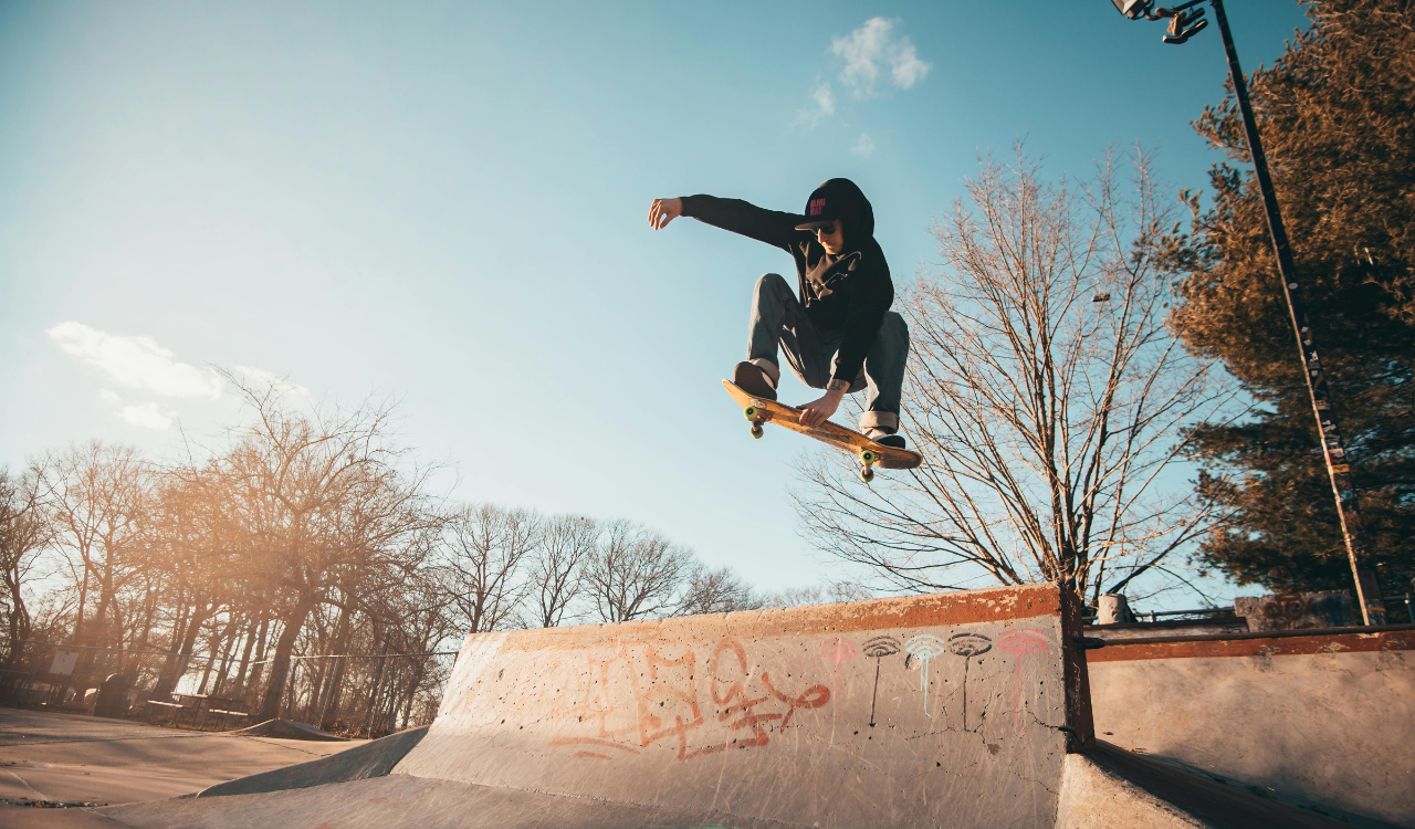 Skateboarding