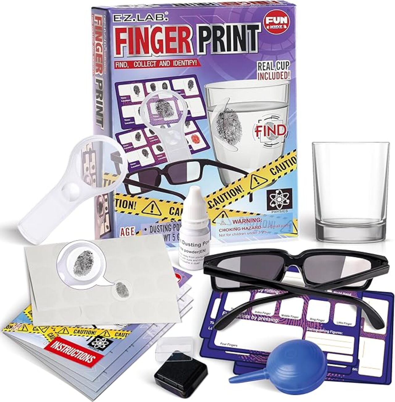 CSI Fingerprint Examination Kit