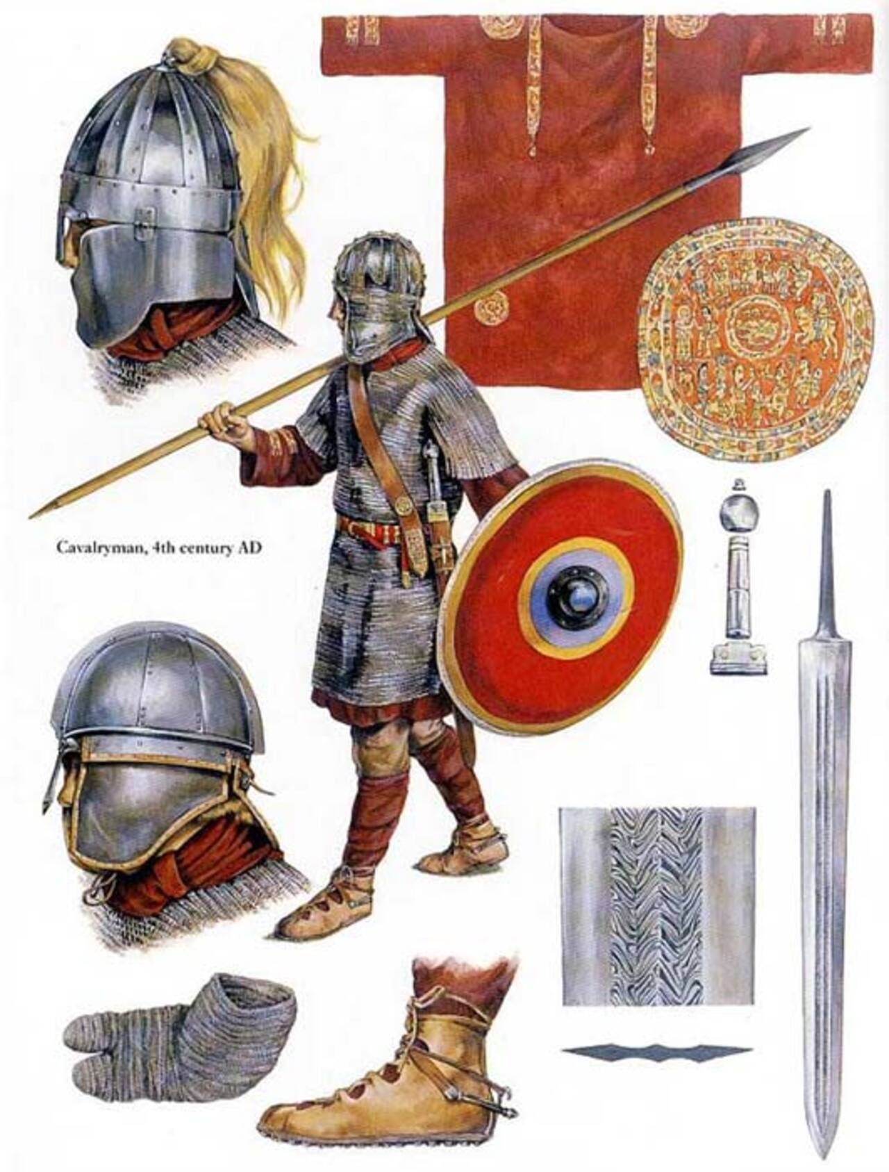 Roman Soldiers And The Cinema Cloak Palette